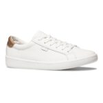 Keds Women's Ace Leather Metallic White-Rose Gold - Image 13