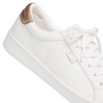 Keds Women's Ace Leather Metallic White-Rose Gold - Image 6