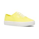 Keds Women's Breezie Canvas Neon Yellow - Image 3