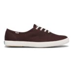 Keds Women's Champion Organic Cotton Canvas Burgundy