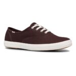 Keds Women's Champion Organic Cotton Canvas Burgundy - Image 9