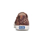 Keds Women's Champion Organic Cotton Ripple Floral Burgundy - Image 4