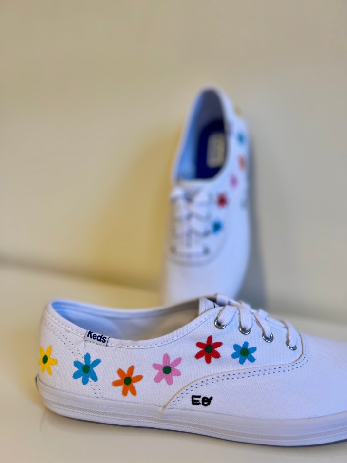 Keds Women's Champion Original Canvas White by Elizabeth Olwen White - Image 7