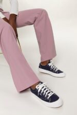 Keds Women's Crew Kick 75 Canvas Navy - Image 11