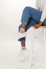 Keds Women's Crew Kick 75 Canvas Navy - Image 5