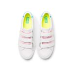 Keds Women's Crew Kick 75 V Leather White-Teal - Image 4