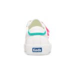Keds Women's Crew Kick 75 V Leather White-Teal - Image 8