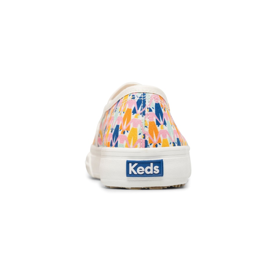 Keds Women's Double Decker Rainbow Woman By Elizabeth Olwen White Multi - Image 4