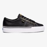 Keds Women's Jump Kick Duo Leather Black - Image 2