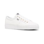 Keds Women's Jump Kick Duo Leather White - Image 7