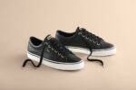 Keds Women's Jump Kick Leather Black-Gold - Image 12