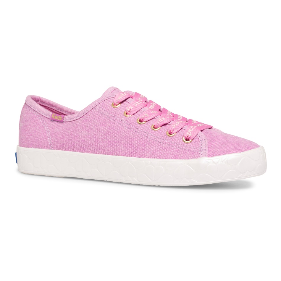 Keds Women's Keds x Kate Spade New York Kickstart Logo Foxing Mauve - Image 7