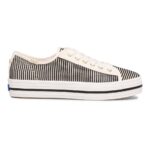 Keds Women's Keds x Kate Spade New York Triple Kick Stripe Mesh Black - Image 11