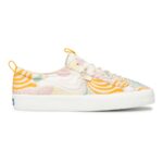 Keds Women's Kickback Organic Cotton Groovy Floral Multi