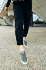 Keds Women's Kickback Organic Cotton Olive Night - Image 4