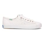 Keds Women's Kickstart Perf Leather White - Image 17