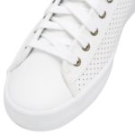 Keds Women's Kickstart Perf Leather White - Image 7