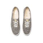 Keds Women's Triple CVO Organic Cotton Notebook Cream-Black - Image 7