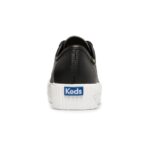 Keds Women's Triple Kick AMP Leather Black - Image 8