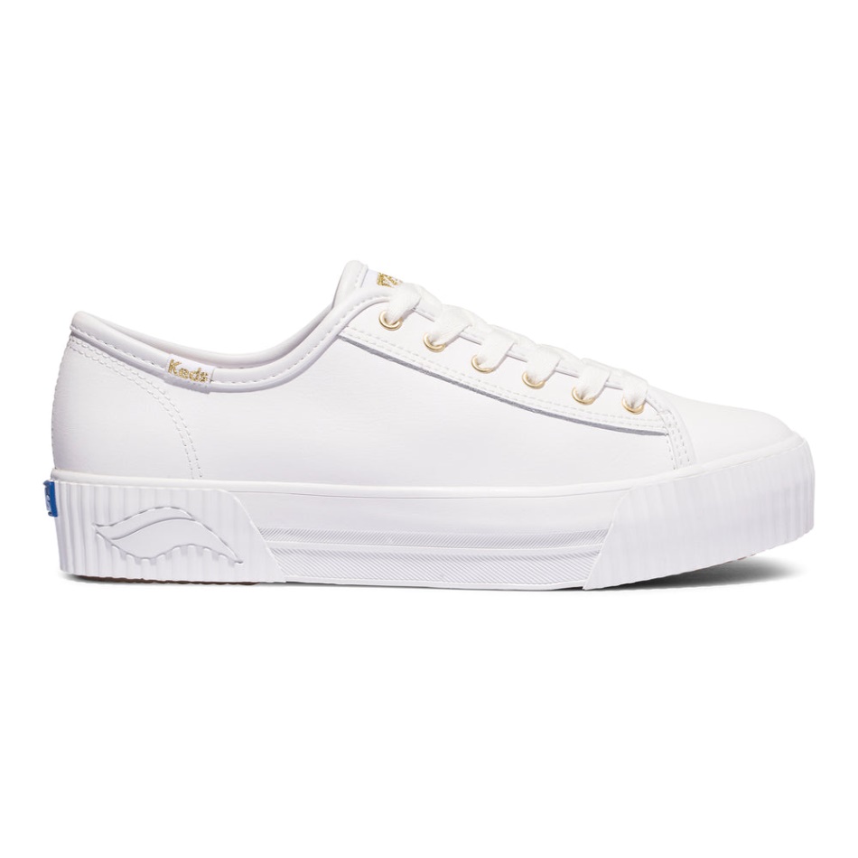keds_womens_triple_kick_amp_leather_white.jpg Keds Women's Triple Kick AMP Leather White - Image 1