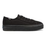 Keds Women's Triple Kick Feat. Organic Cotton Black Black - Image 2