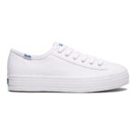 Keds Women's Triple Kick Feat. Organic Cotton White - Image 11