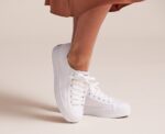 Keds Women's Triple Kick Feat. Organic Cotton White - Image 12