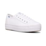 Keds Women's Triple Kick Feat. Organic Cotton White - Image 13