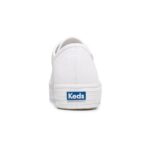 Keds Women's Triple Kick Feat. Organic Cotton White - Image 3