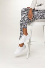 Keds Women's Triple Kick Leather White - Image 4