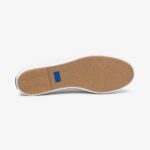 Keds Women's Triple Kick Luxe Leather White - Image 3