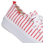 Keds Women's Triple Up Breton Stripes White-Navy - Image 7