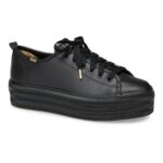 Keds Women's Triple Up Leather Black - Image 7