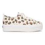 Keds Women's Triple Up Leopard Cream - Image 2