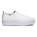 Keds Women's Triple Up Organic Core Canvas White
