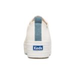Keds Women's Triple Up Organic Webbing Cream-Indigo - Image 7
