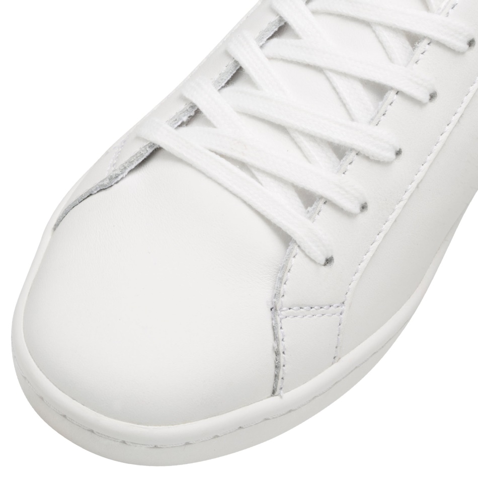 Keds Women's Ace Leather Metallic White-Rose Gold