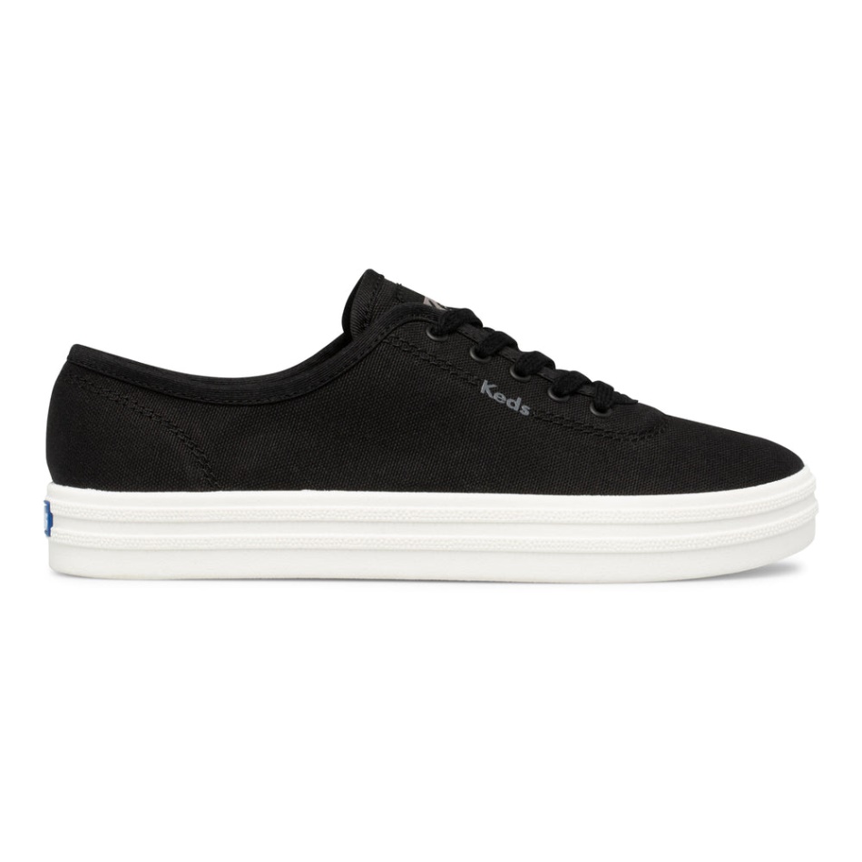 Keds Women s Breezie Canvas Black White KEDSUKSKU055 Keds sneakers UK store Make it easy to shop for Keds shoes