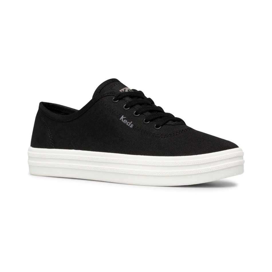 Keds Women's Breezie Canvas Black White