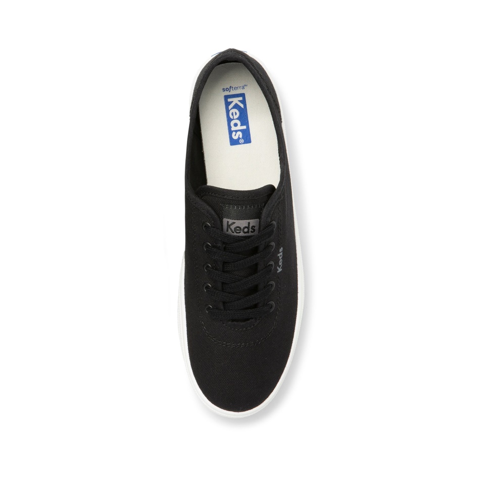 Keds Women's Breezie Canvas Black White