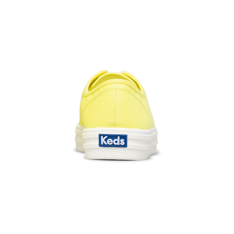 Keds Women's Breezie Canvas Neon Yellow