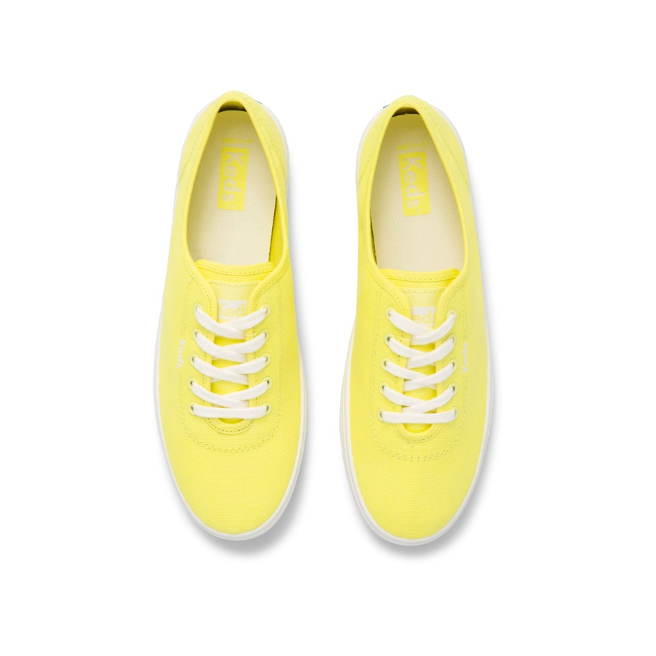 Keds Women's Breezie Canvas Neon Yellow