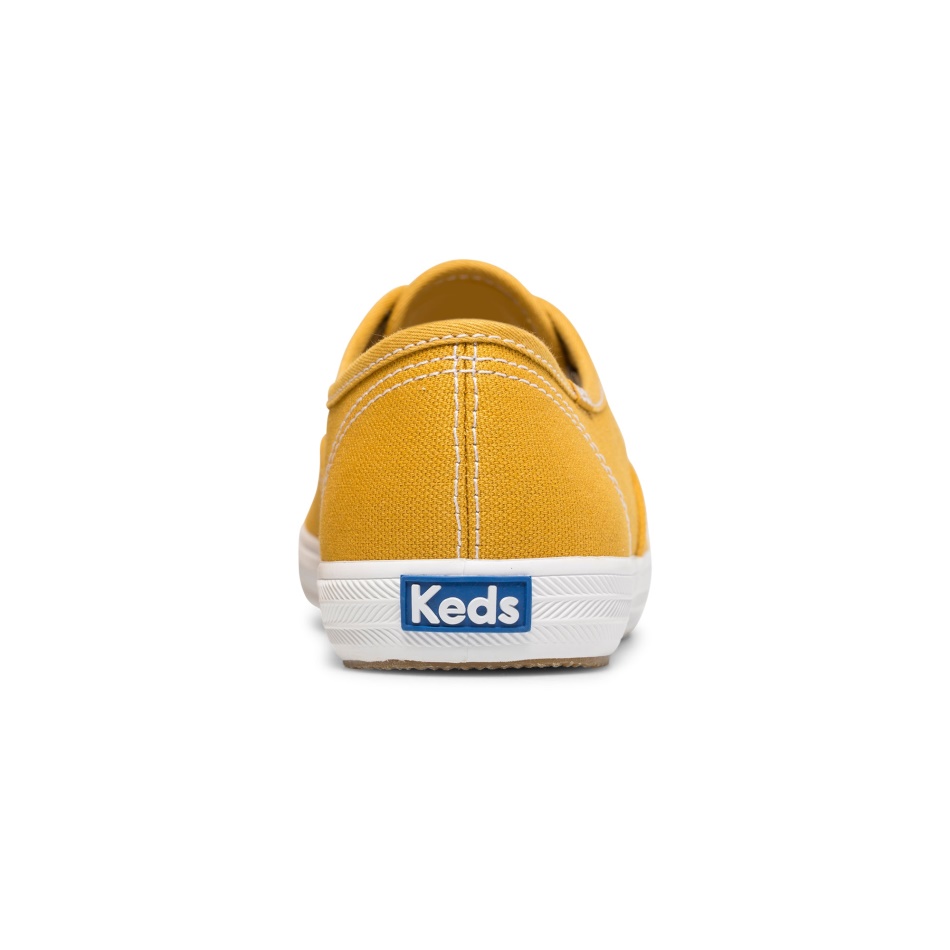 Keds Women's Champion Organic Cotton Canvas Harvest Gold
