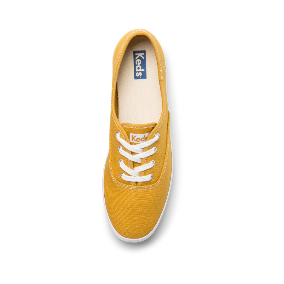 Keds Women's Champion Organic Cotton Canvas Harvest Gold