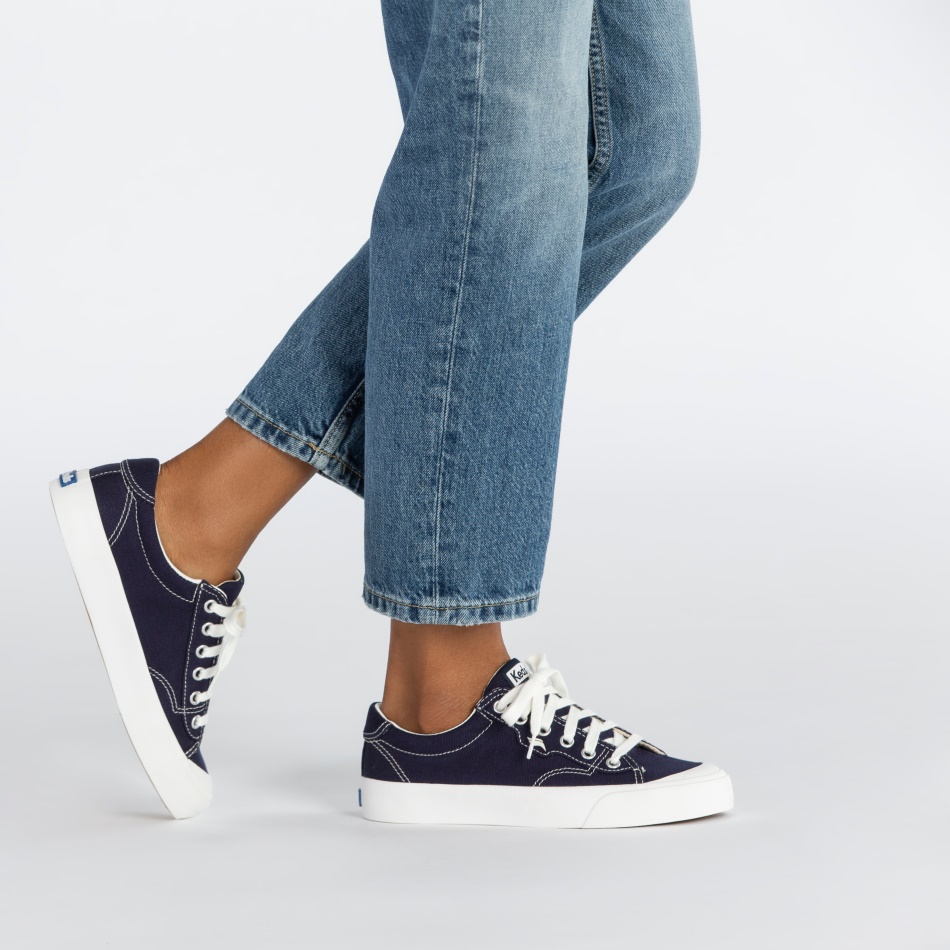 Keds Women's Crew Kick 75 Canvas Navy