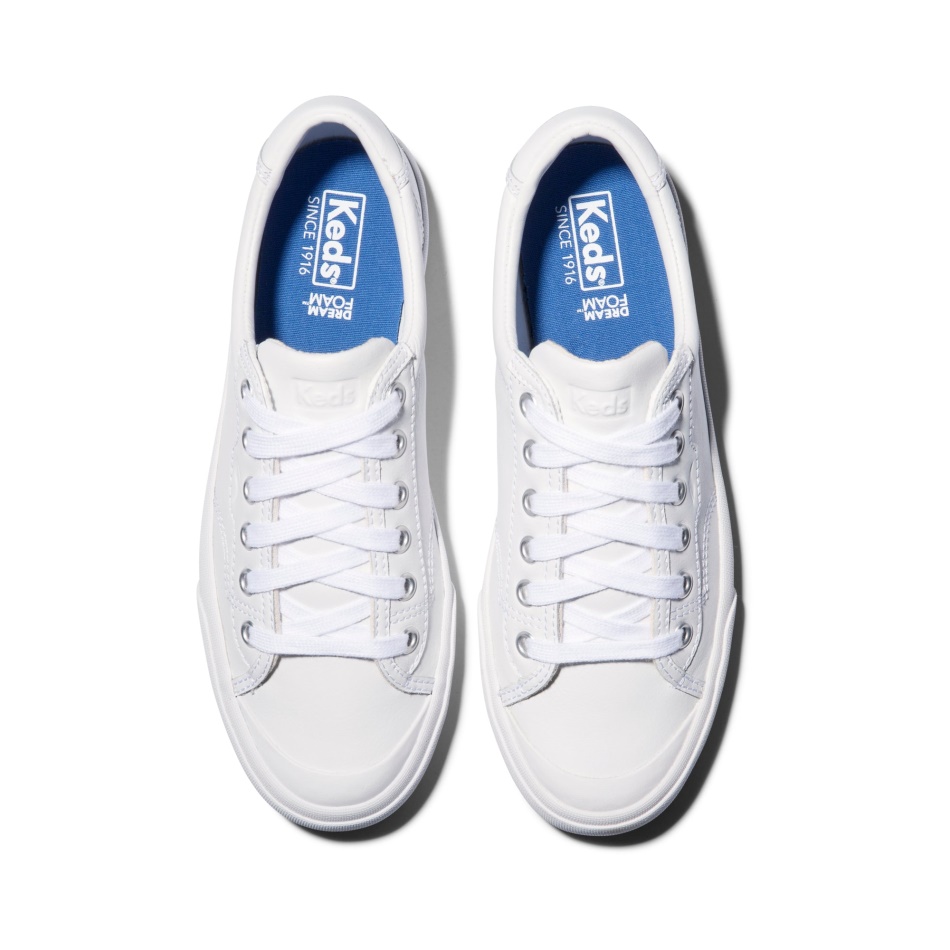 Keds Women's Crew Kick 75 Leather White