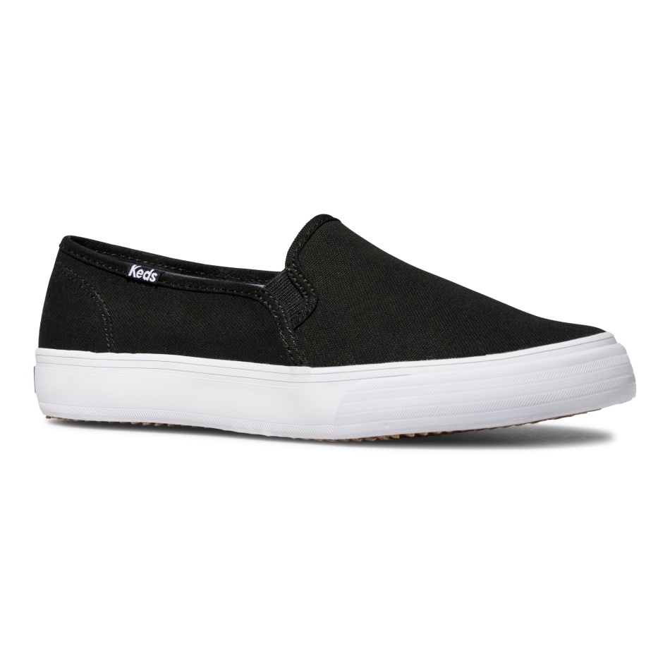 Keds Women's Double Decker Canvas Black