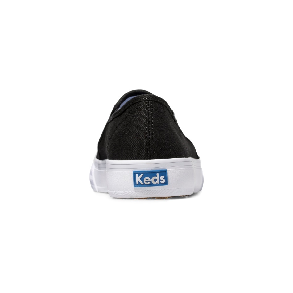 Keds Women's Double Decker Canvas Black