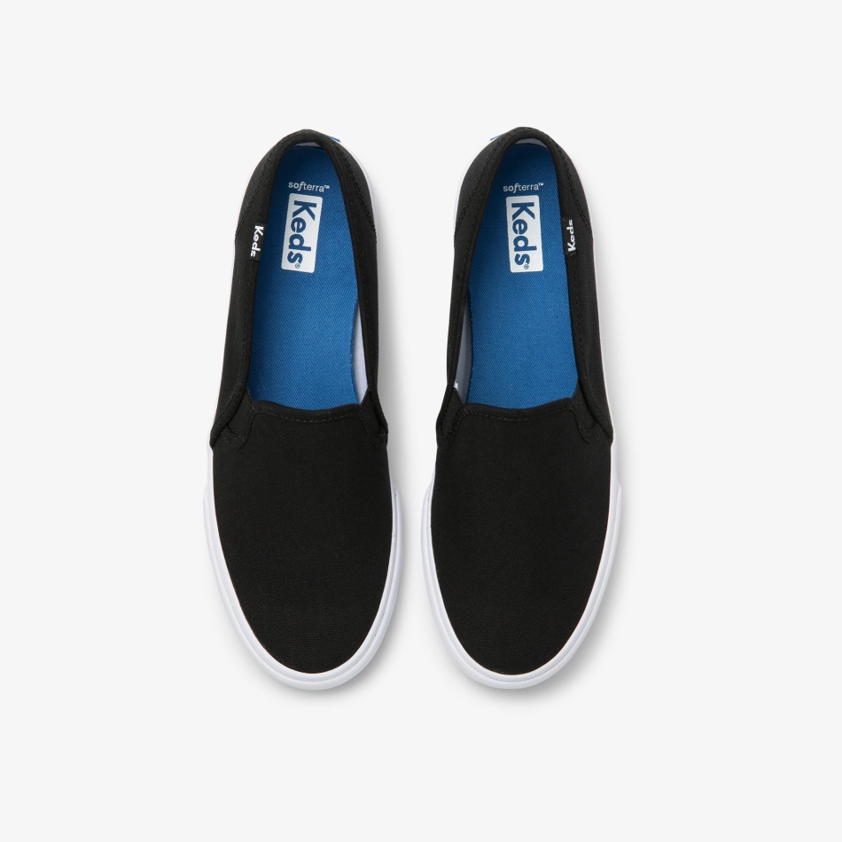 Keds Women's Double Decker Canvas Black