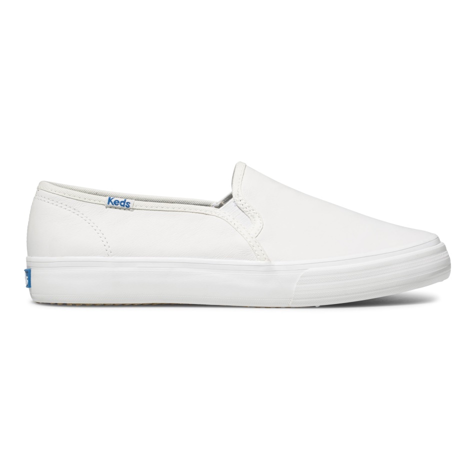 Keds Women's Double Decker Leather White